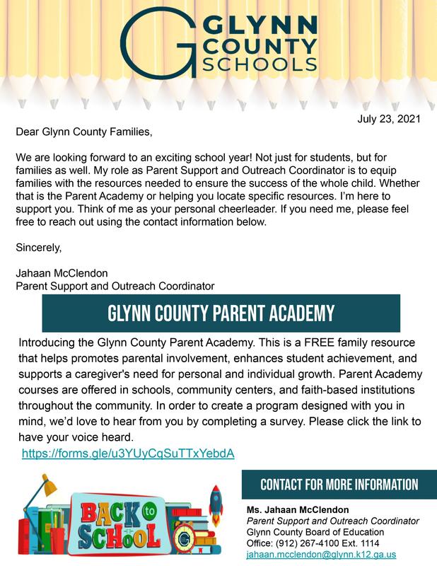 Parent Academy Survey Flyer