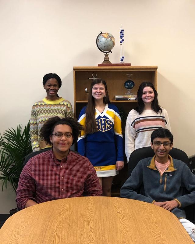 Brunswick High Semifinalists for Governor\'s Honors Program.