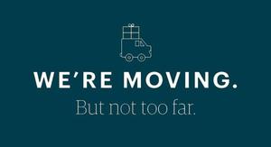 We\'re Moving Graphic
