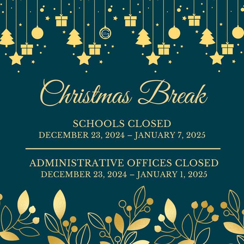 2024 Christmas Break Flyer