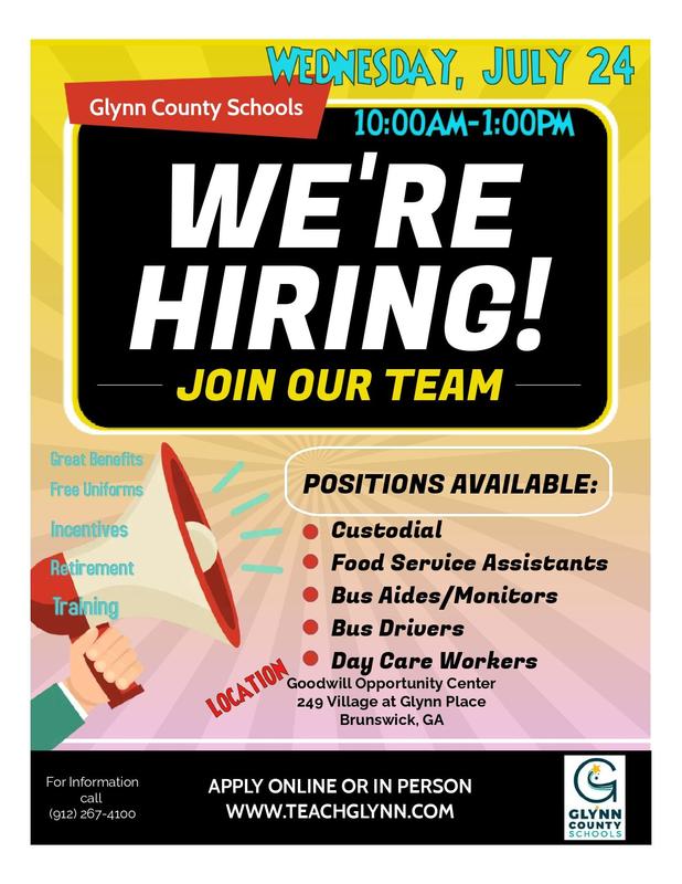 July 24 Job Fair Flyer