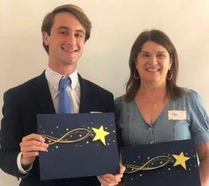 Griffin Lee, a senior at Glynn Academy, won this year\'s STAR Student award and named his chemistry teacher, Jennifer Brashear, as STAR Teacher.