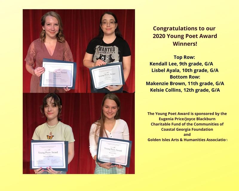2020 Young Poet Award Winners