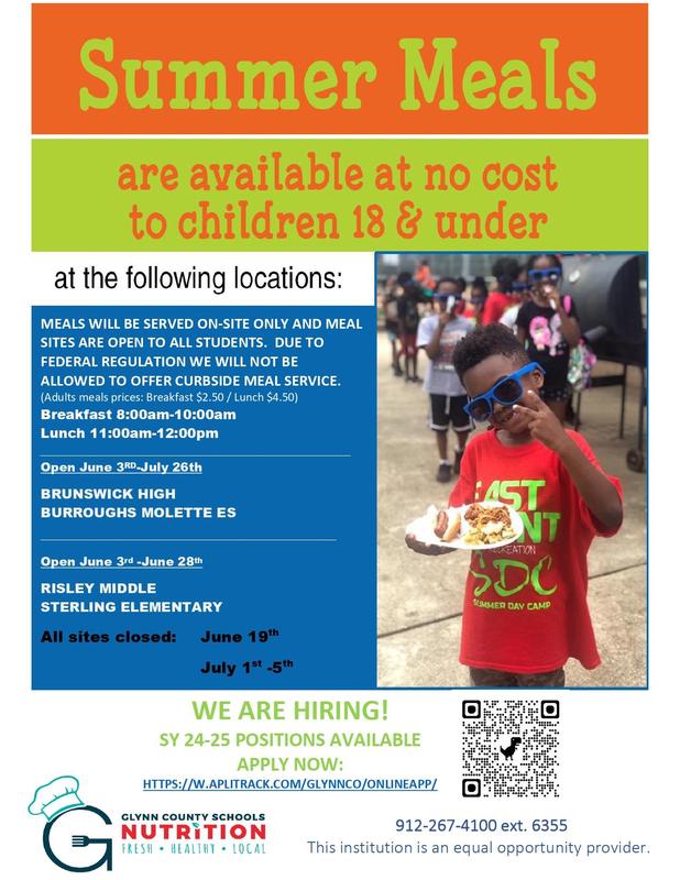 Summer Meals Flyer