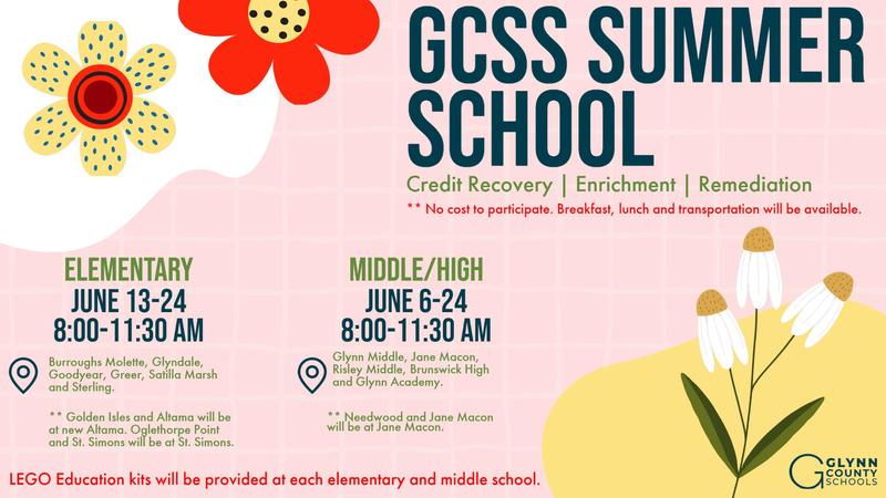 GCSS Summer School Flyer