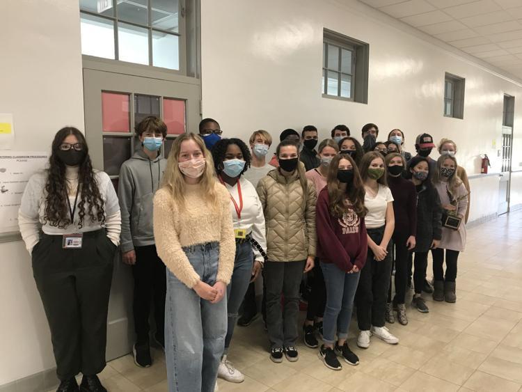 Glynn Academy\'s Model UN Team.