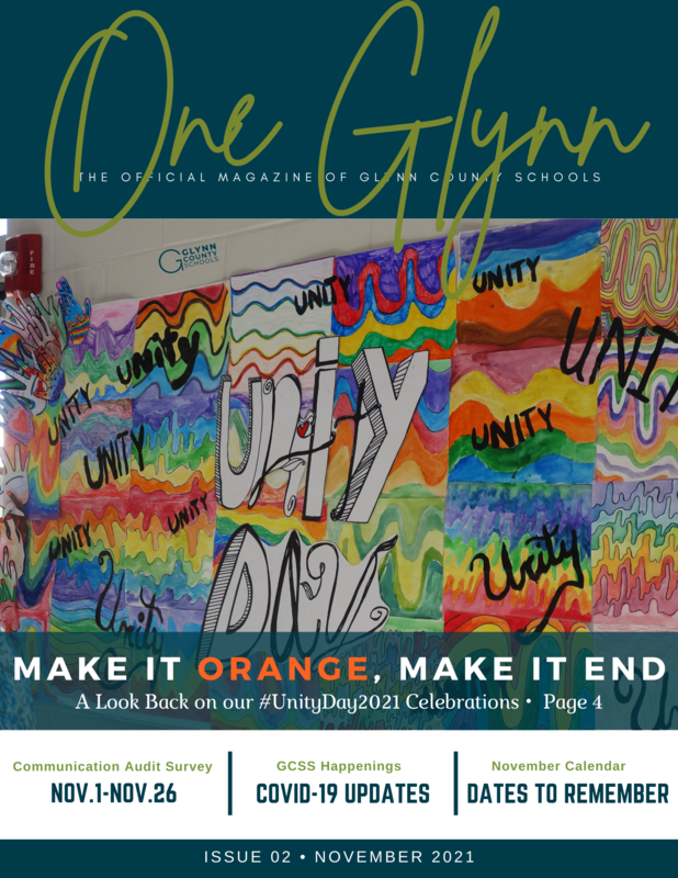 November cover of One Glynn Magazine