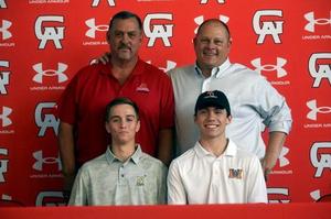 Glynn\'s special teams duo of David Stanphill (Navy) and Kody Arnold (Mercer) are joined by coaches Rocky Hidalgo and Brett Hall. The two five-stars both joined D1 programs for the fall season.