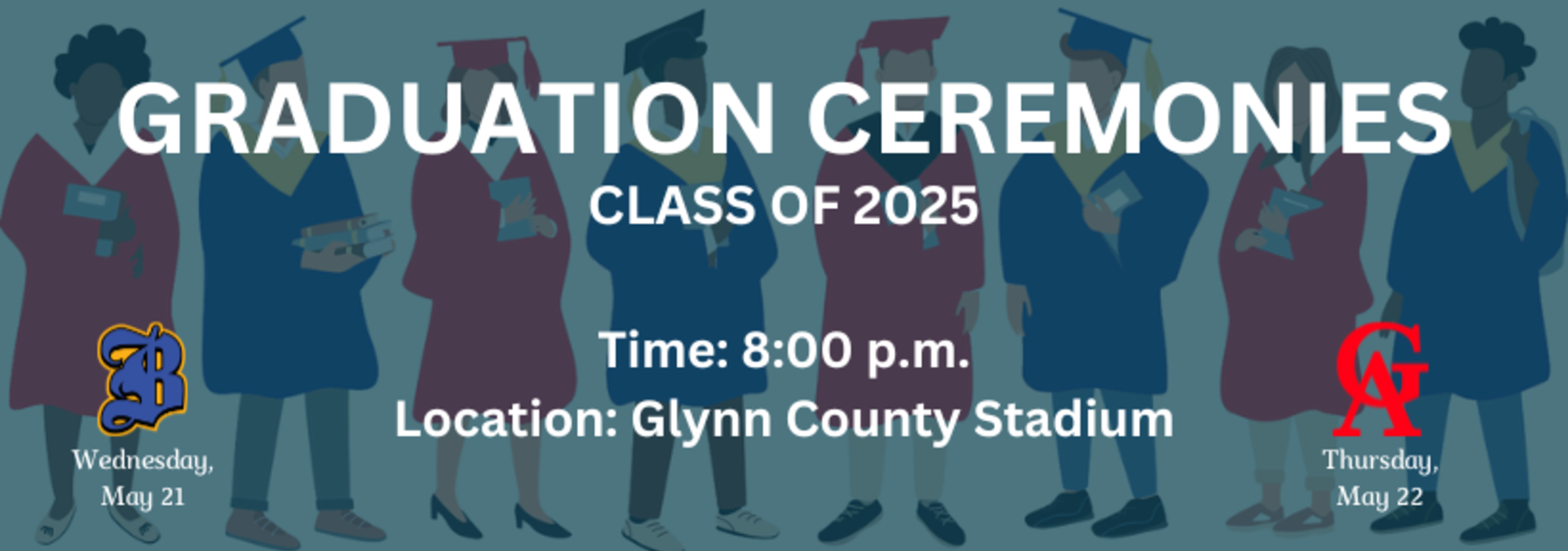 Class of 2025 Graduation Flyer