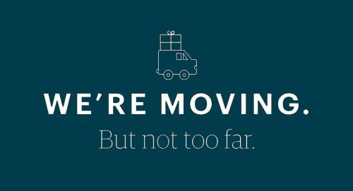 We\'re Moving Graphic