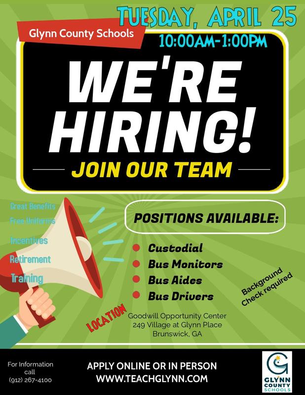 April 25 Job Fair Flyer