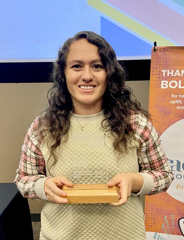 Jazmin Ponce was named Via Connects\' Womxn of the Year Award recipient.
