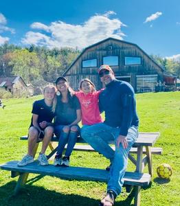 Mrs. Young and her family.