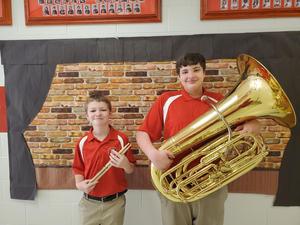 GMEA All-State Band Members.