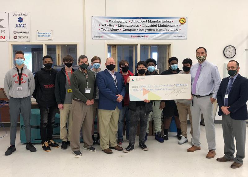 The Georgia Power Foundation awarded the Golden Isles College and Career Academy with a grant to support its engineering pathway.