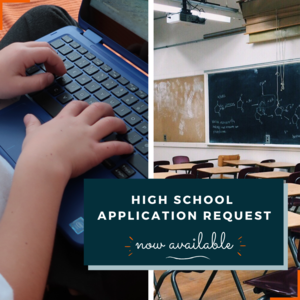High School Application Request Image