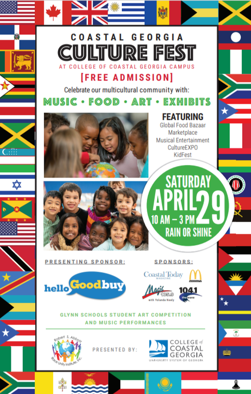Coastal Georgia Culture Fest Flyer