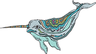 GRCDC narwhal logo