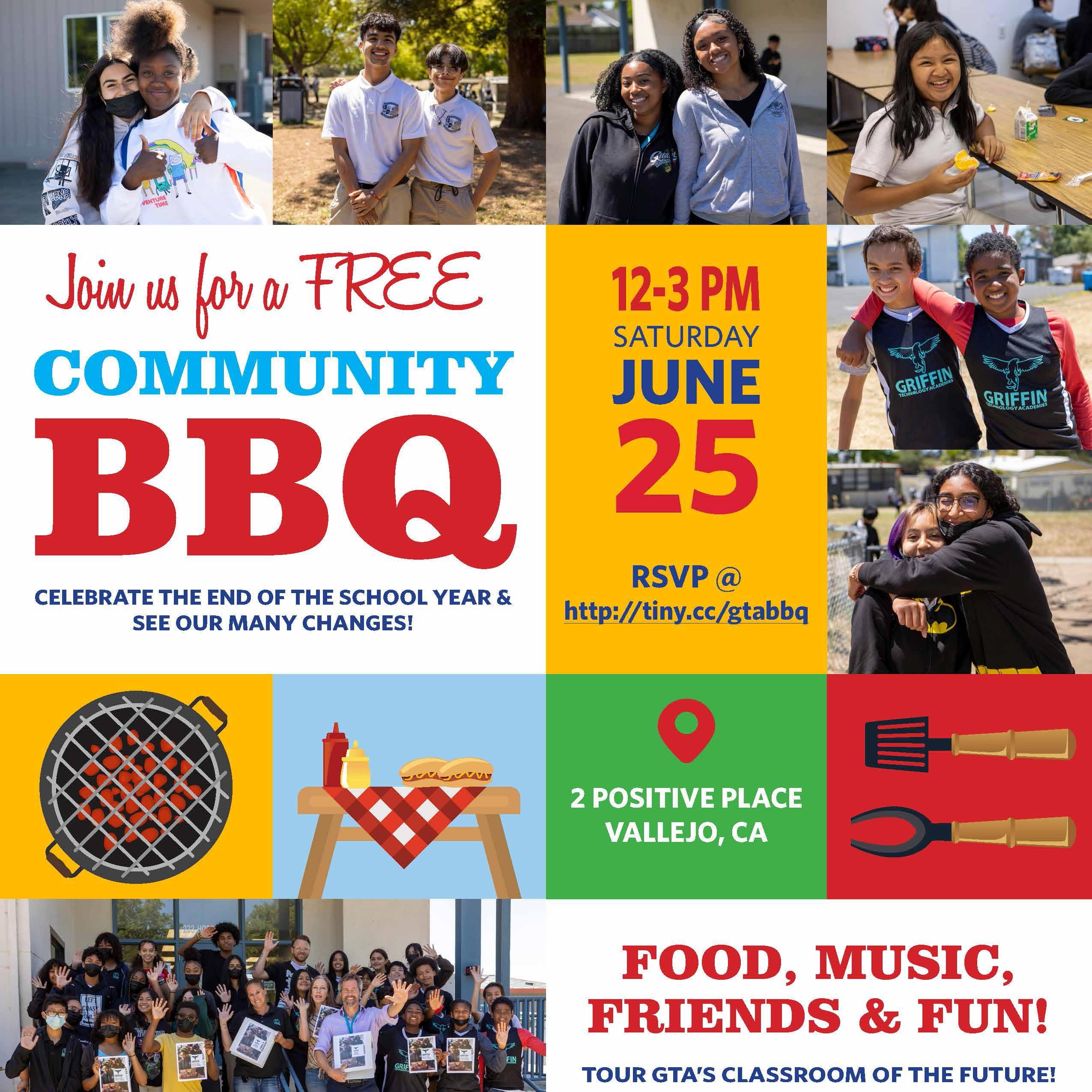 End-of-the-School-Year Community BBQ