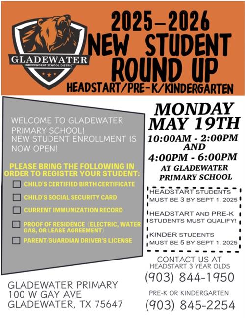 2025-2026 New Student Round Up