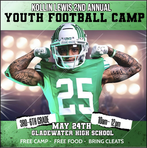 Kollin Lewis 2nd Annual Youth Football Camp 