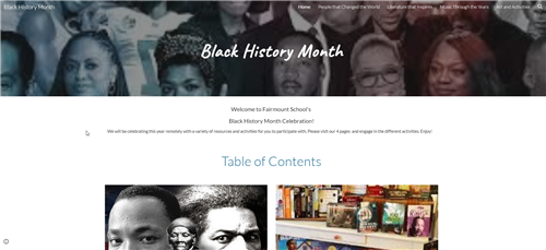 Fairmount Google Site 