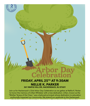 Arbor Day in Hackensack: Celebrate Memory of Lillian Whitaker
