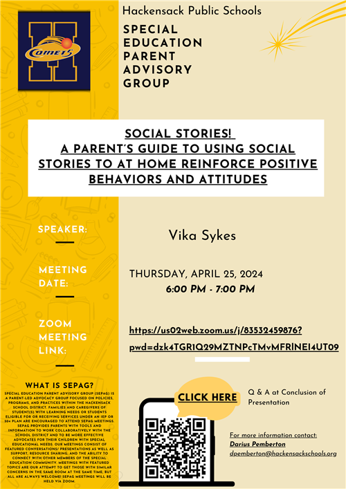 sOCIAL sTORIES!  A Parent’s Guide to using social stories to at home reinforce positive behaviors and attitudes