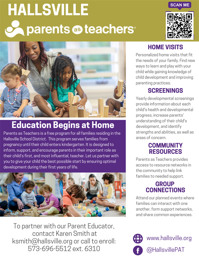 Parents As Teachers Flyer