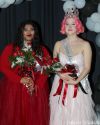 L-R: 1st Runner Up Angelina Lugo-Maldonado and 2023 Miss HCHS Phoebe Kumpel