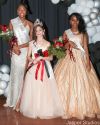 L-R: 1st Runner Up Alasia Gilbert, 2023 Jr. Miss HCHS Jordan Skaggs, and 2nd Runner Up Brielle Morrell