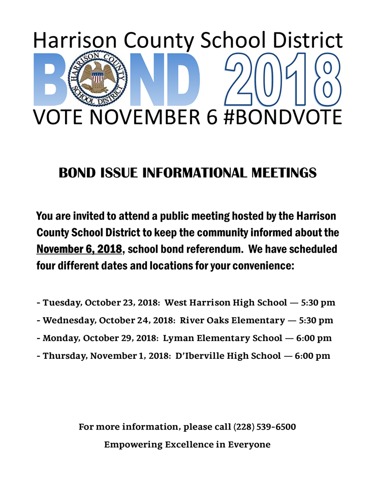 Bond Meeting Schedule