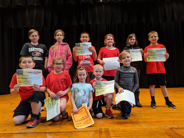 students of the month