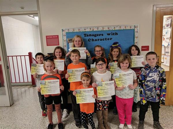 students of the month