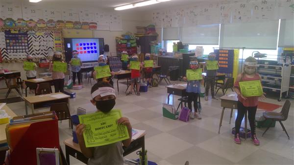 kindergarten students