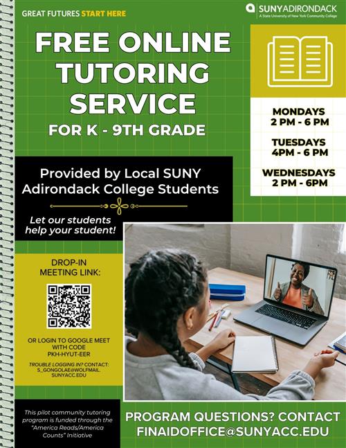 Free Online Tutoring Service