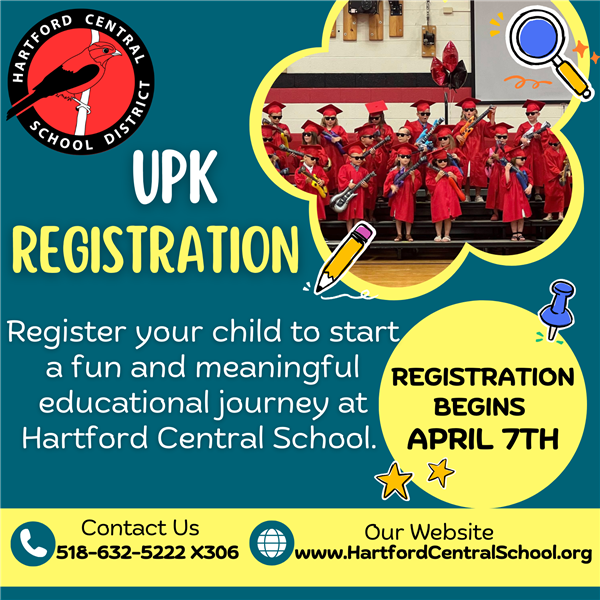UPK Registration for 2025-2026 school year