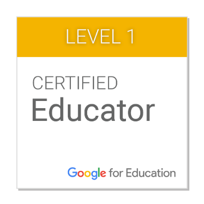 Google Certified Educator Level 1