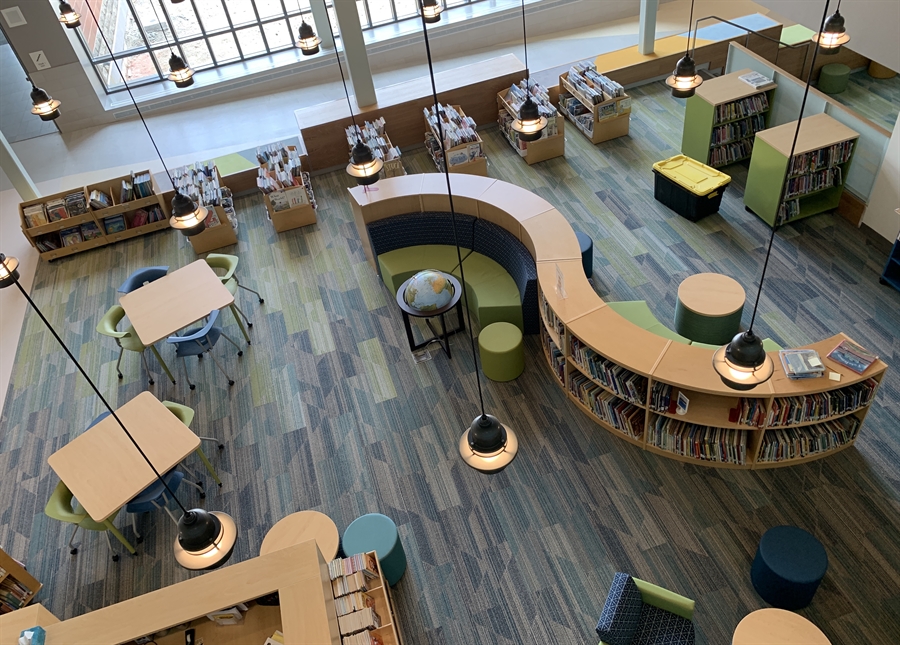 Media Center Overhead Photo