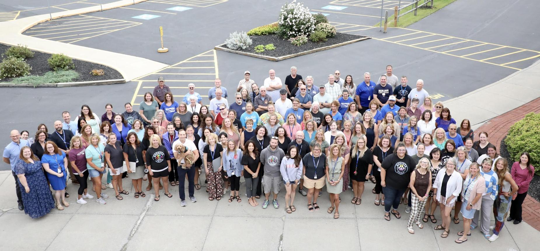 Photo of all HCS staff