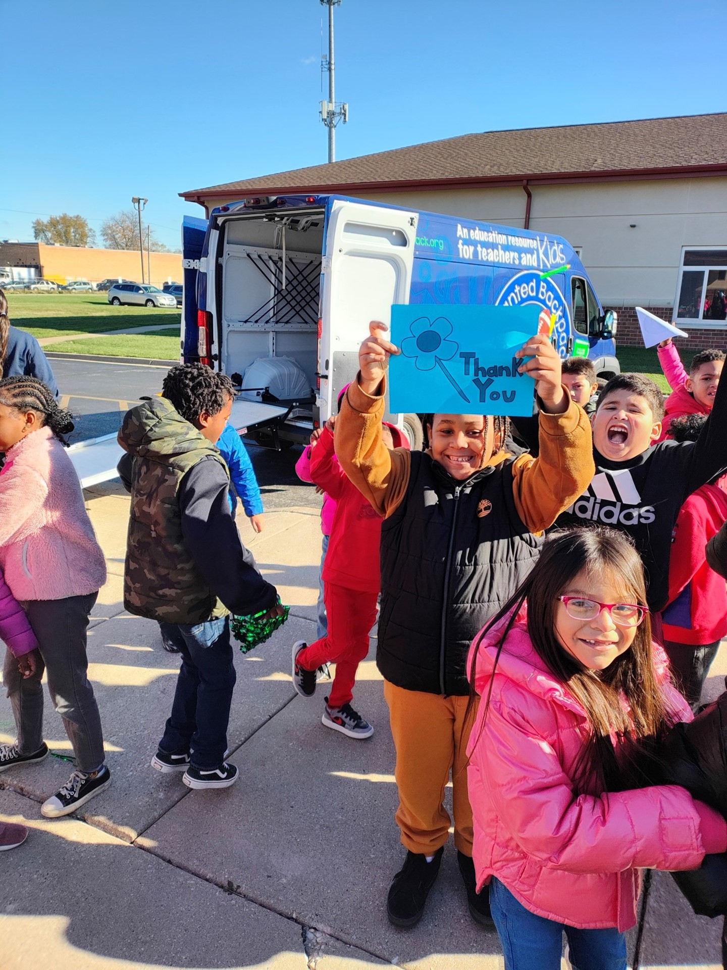 Enchanted Back Pack Thank you