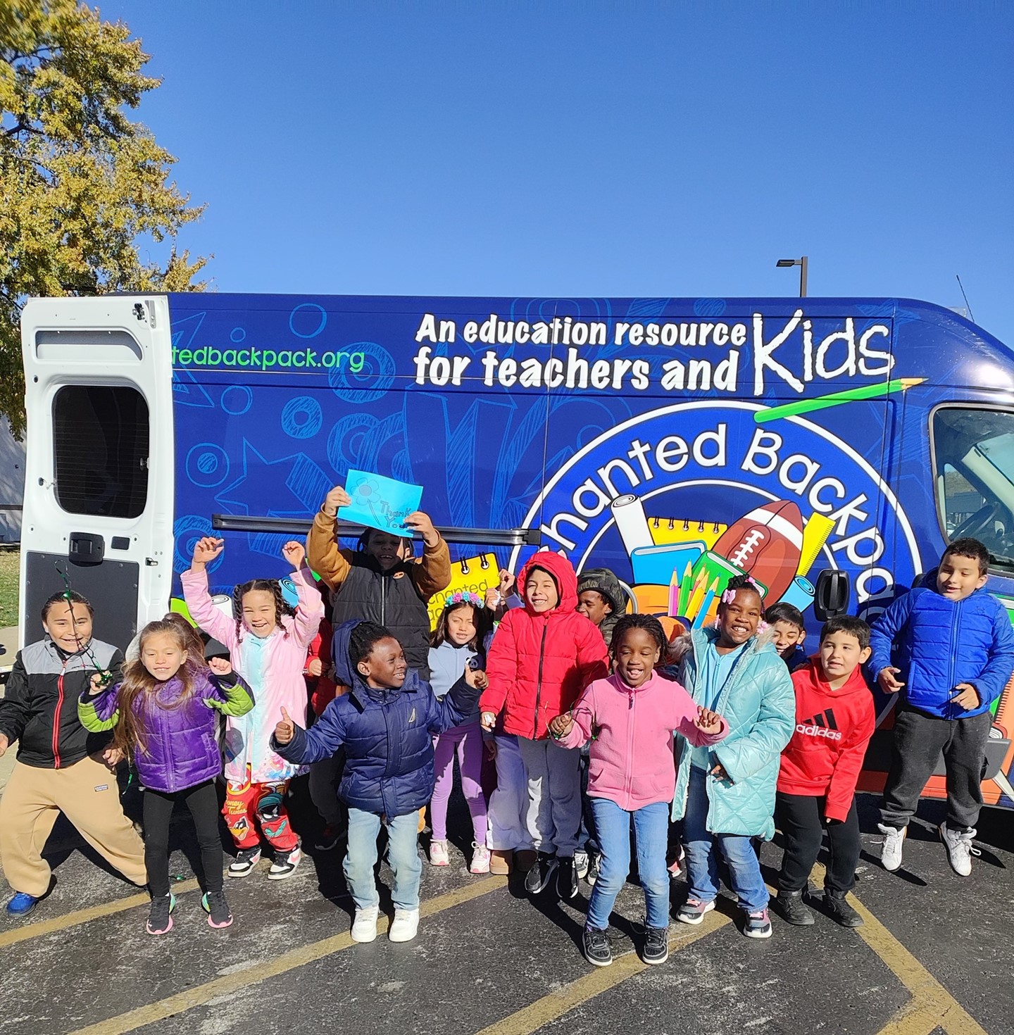 Enchanted Back Pack Bus