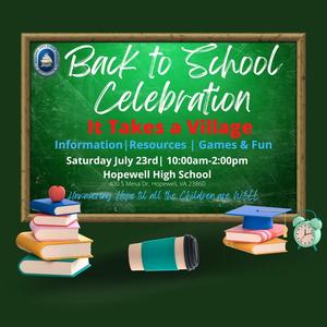 back to school celebration