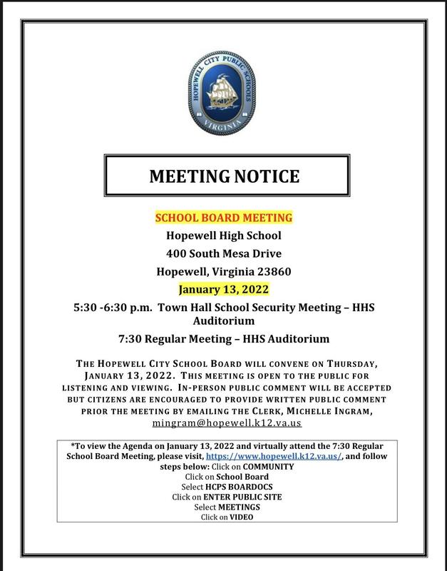 School Board Meeting