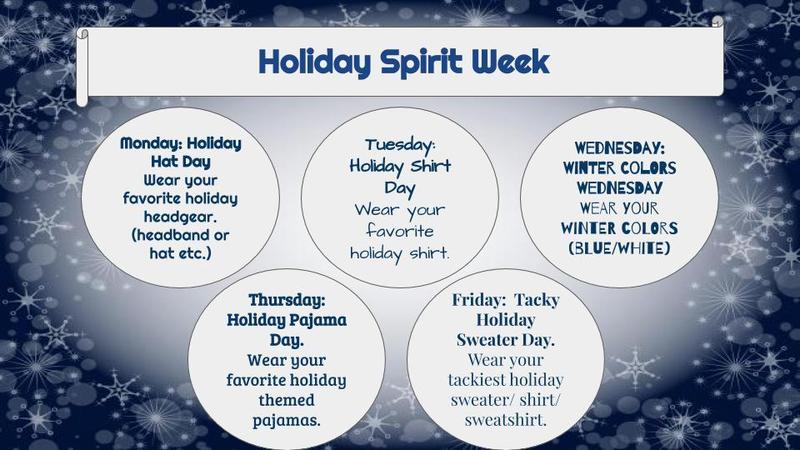 2020 Holiday Spirit Week