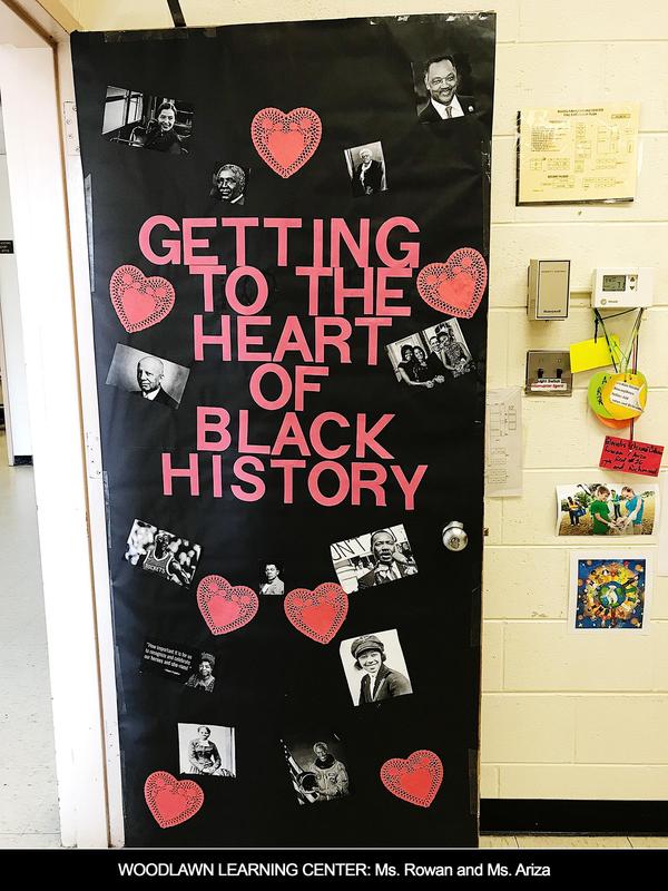 Black History Door - WLC