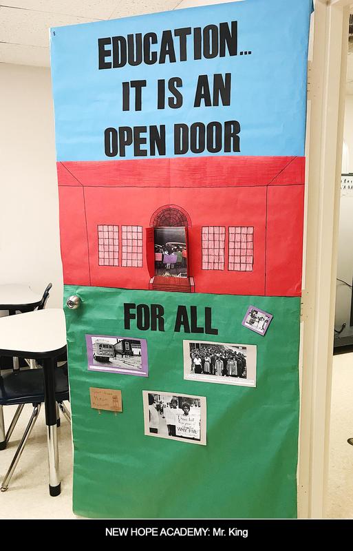 Black History Door - New Hope