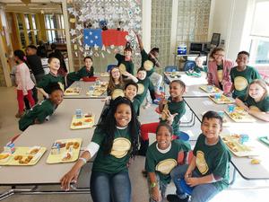 Classroom Champions live chat with Dupont students.