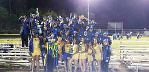 Marching band members