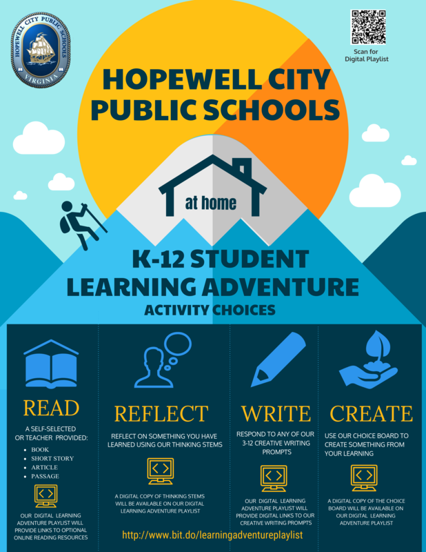 learning adventure flyer